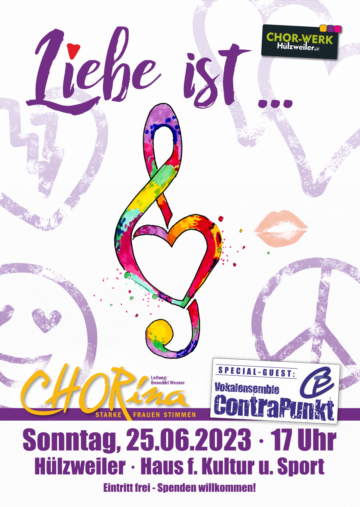 Featured image for “„Liebe ist …“ Konzert mit CHORina und ContraPunkt”