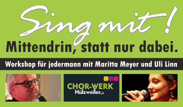 Featured image for “Mittendrin statt nur dabei. Sing mit!”