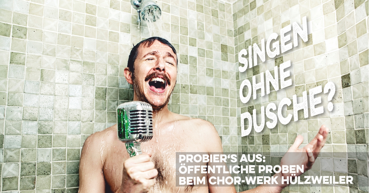 Featured image for “Singen ohne Dusche?”